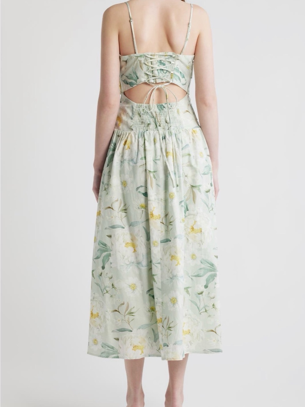 En Saison Marlowe Floral Cutout | Size M | Worn Once - Perfect for Maternity - Picture 2 of 7
